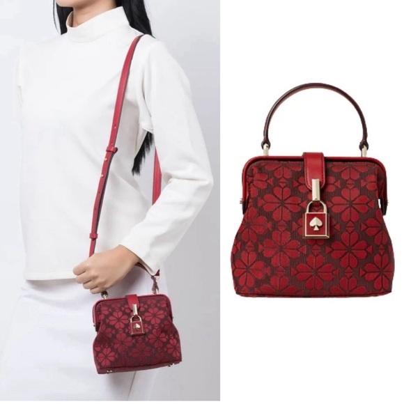 SOLD!!NWT Kate Spade NY Remedy Spade Flower Doctor Bag W/Lock HTF!!♠️⭐️⭐️ - Picture 3 of 16